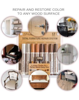 Маркери и пастели за ремонт на мебели 17бр